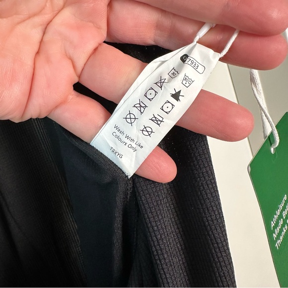 NWT Halara V Neck Short Sleeve Side Pocket Waffle Casual Jumpsuit size L - Picture 6 of 6